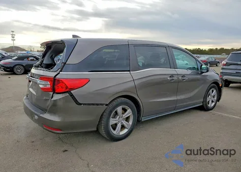 2020 Honda Odyssey Ex z USA, uszkodzony, nr VIN 5FNRL6H57LB064253